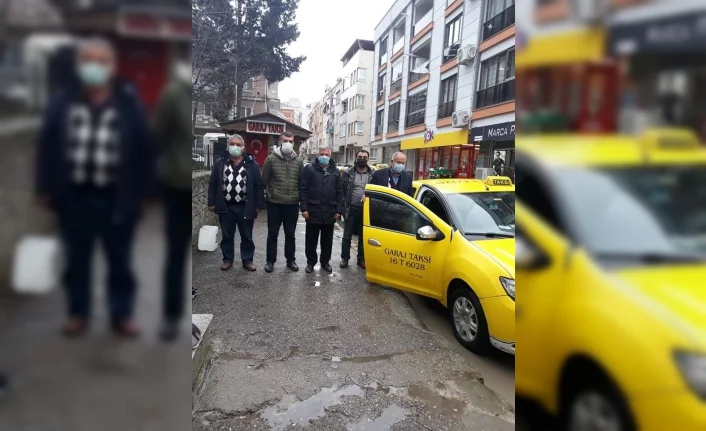 Bursa'da taksicilere denetim