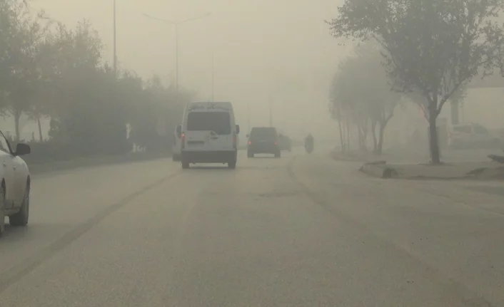 Bursa'da yoğun sis hayatı felç etti!
