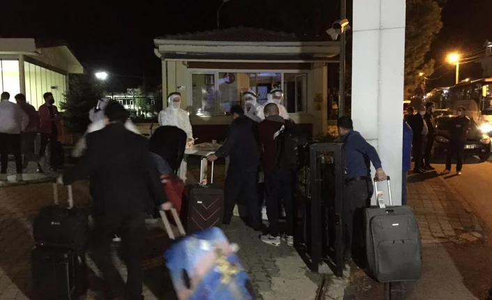 Bursa'da yurtdışından getirilen 125 kişi karantinaya alındı