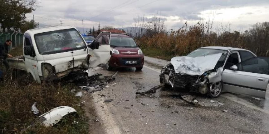 Bursa'daki kazada ortalık savaş alanına döndü