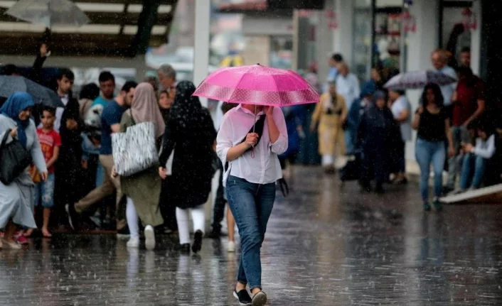 Bursa için önce sıcaklık uyarısı sonra yağmur