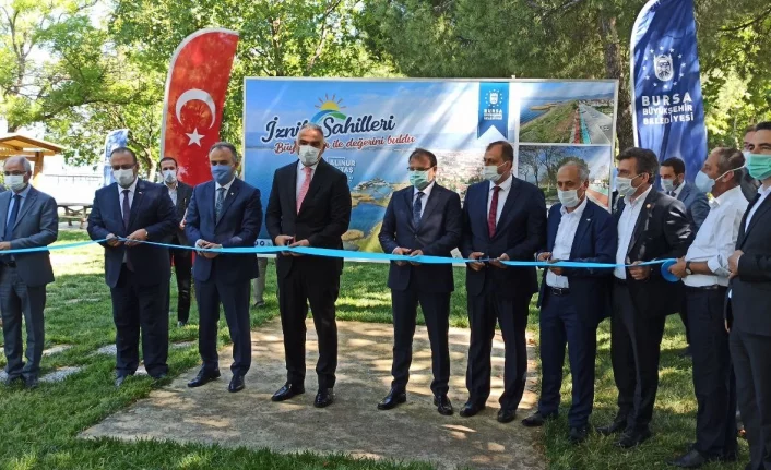 Bursa İznik Gölü sahil şeridi açıldı!