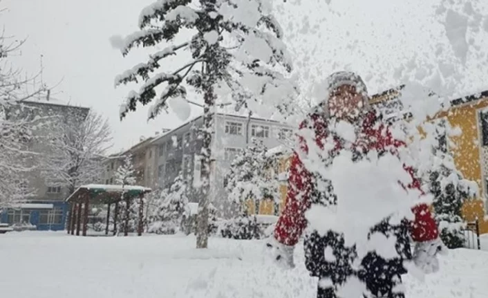 Bursa'nın iki ilçesinde daha eğitime kar engeli