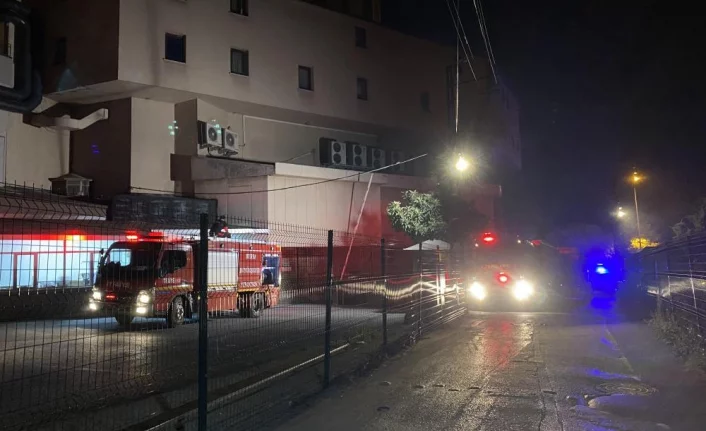 Bursa’da Almira Otel’de yangın paniği