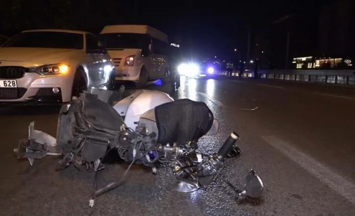 Bursa’da feci kaza! Motoruyla ölüme böyle gitti