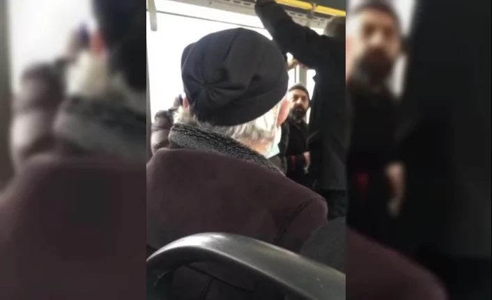 Bursa’da halk otobüsünde maske tartışması