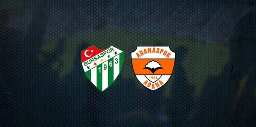 Bursaspor sahasında Adanaspor’u konuk edecek