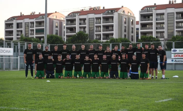 Bursasporlu futbolcular Elmalı Davası’na tepki gösterdi