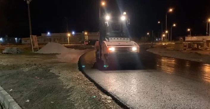 Büyükşehir 80 bin ton asfalt döktü