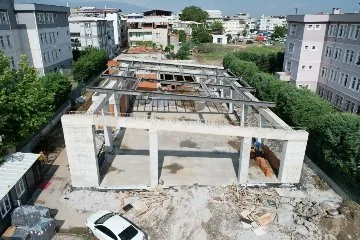 Çınarönü Mahallesi Tip 2 Spor Salonu’nun yeni görüntüsü