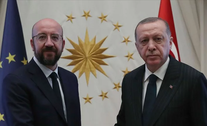 Cumhurbaşkanı Erdoğan AB Konseyi Başkanı Michel ile telefonda görüştü
