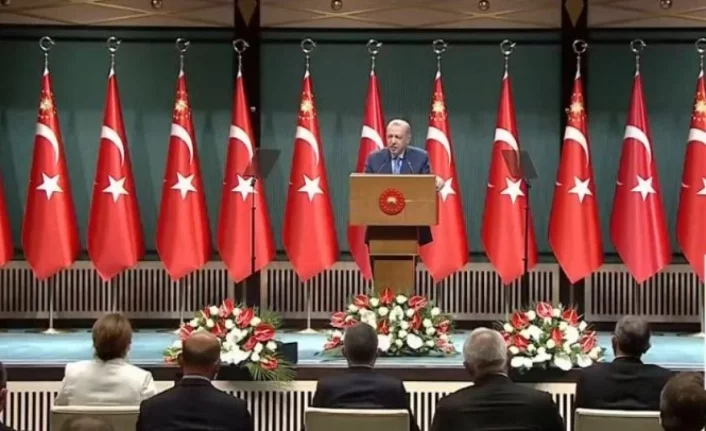 Cumhurbaşkanı Erdoğan'dan Kabine toplantısı sonrası açıklama