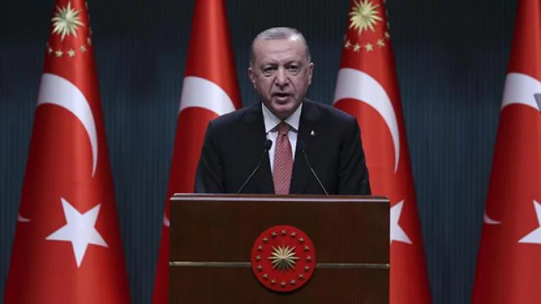 Cumhurbaşkanı Erdoğan: Kadına yönelik şiddetle mücadeleyi güçlendiriyoruz
