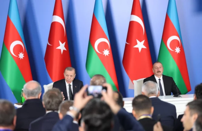 Cumhurbaşkanı Erdoğan: Şimdi de Karabağ'ın kahramanlık destanı yazılıyor