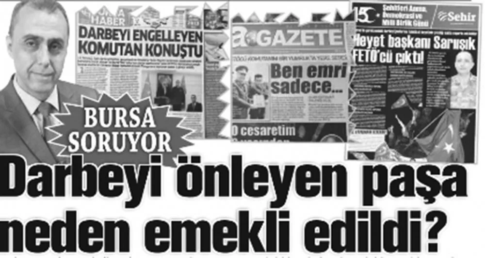 Bursa'da darbeci albayın iddianamesi mahkemeye sunuldu
