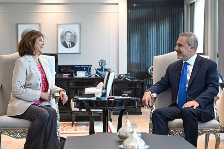 Dışişleri Bakanı Fidan, BM Genel Sekreteri Guterres'in Kıbrıs Şahsi Temsilcisi'ni kabul etti