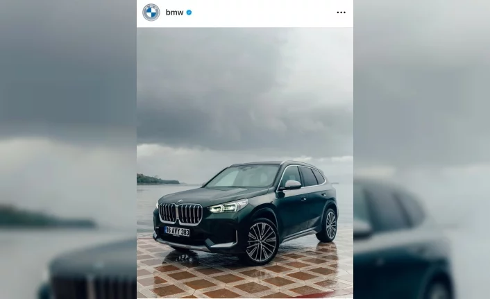 Dünya markası BMW’nin paylaşımında dikkat çeken Gemlik detayı
