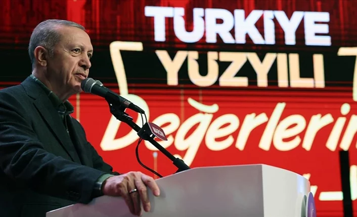 Erdoğan: "Türkiye Yüzyılı vizyonun etrafında kenetlenmeye davet ediyorum"