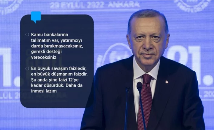 Erdoğan: Enflasyonun düşük faizle ineceğine inanıyorum ve bunu savunuyorum