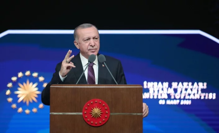 Erdoğan, İnsan Hakları Eylem Planı’nın 11 ilkesini açıkladı