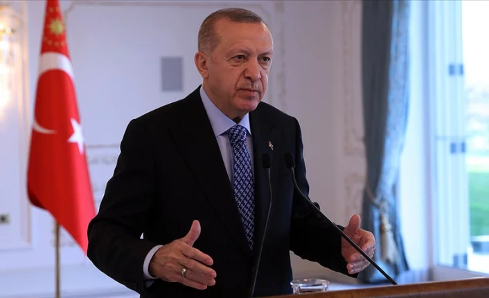Erdoğan: Karabağ semalarını artık paçavralar değil, hilal ve yıldız süslüyor