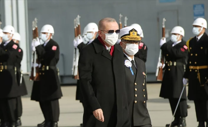 Erdoğan: Kendi savaş gemisini tasarlayan 10 ülke içinde yer alıyoruz