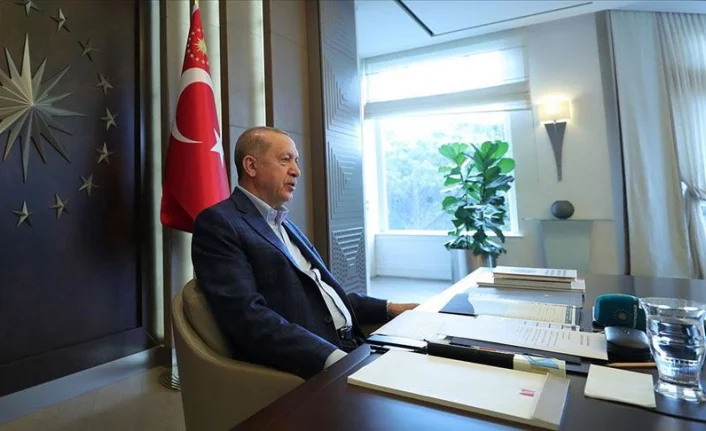 Erdoğan parti teşkilatlarıyla bayramlaştı