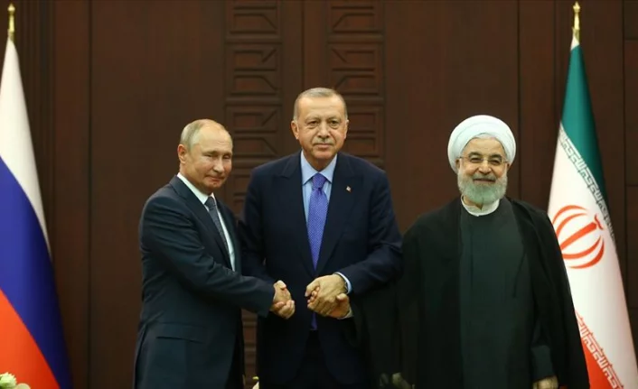 Erdoğan, Putin ve Ruhani yarın Suriye'yi görüşecek
