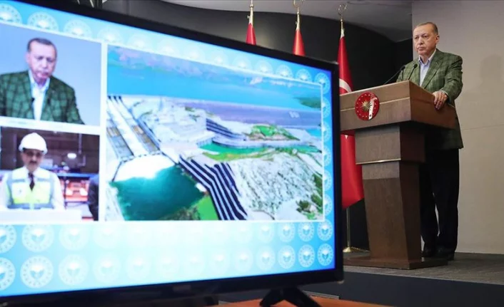 Erdoğan: Türkiye 2002'de 276 baraja sahipti biz buna 585 baraj daha ekledik