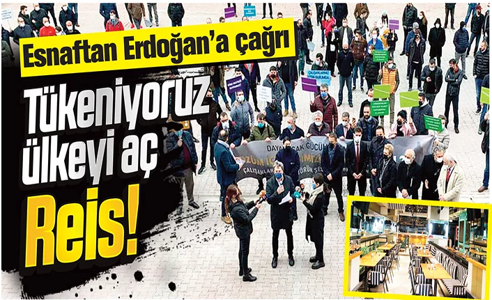Esnaf'tan Erdoğan'a çağrı