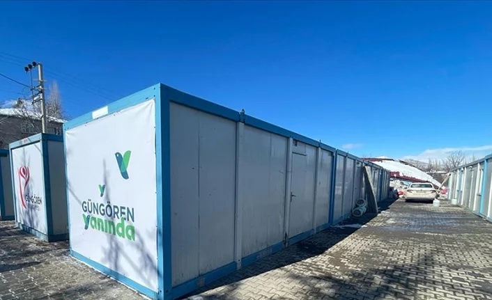 Güngören Belediyesi, Kahramanmaraş Göksun'a 200 konteyner ev kuruyor