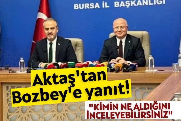 Gürkan ve Aktaş'tan Mustafa Bozbey'in iddialarına yanıt