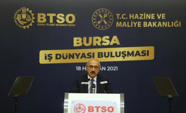 Hazine ve Maliye Bakanı Lütfi Elvan'dan Bursa'da önemli açıklamalar