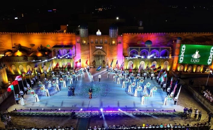 İnegöl Belediyesi Halk Dansları topluluğu Özbekistan’da 3. oldu