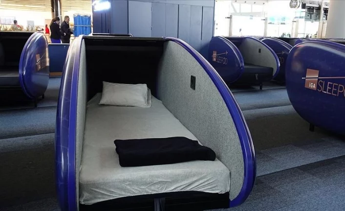 İstanbul Havaalanı'nda uyku kabini hizmeti