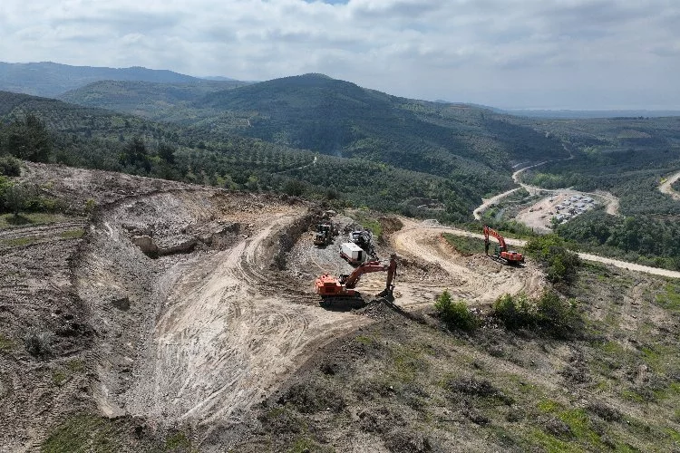 İznik Barajı'nın yapımı devam ediyor