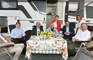 Kamp ve karavan tutkunları Bursa’da buluştu