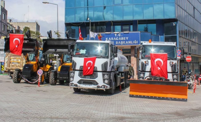 Karacabey Belediyesi’nin araç filosu güçleniyor