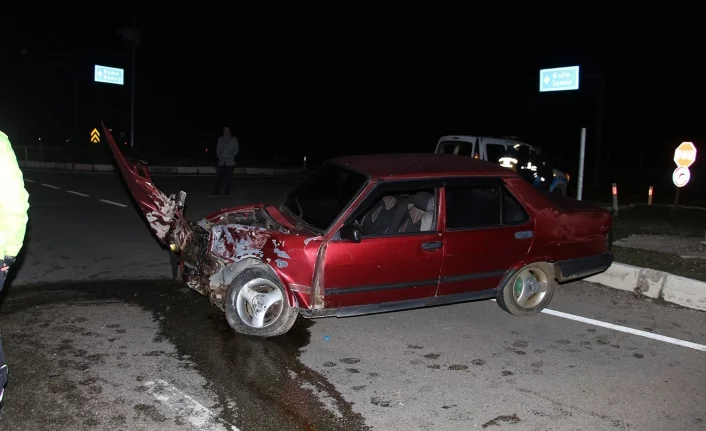 Kaza yapan sürücü 193 promil alkollü çıktı