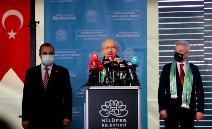 Kemal Kılıçdaroğlu'ndan  Bursa'da flaş açıklamalar