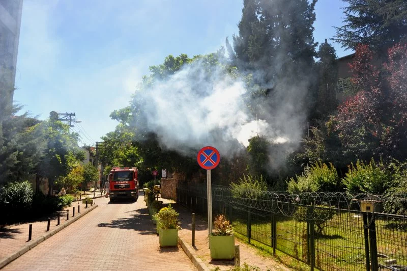 Bursa Anadolu Kız Lisesi'nde yangın paniği