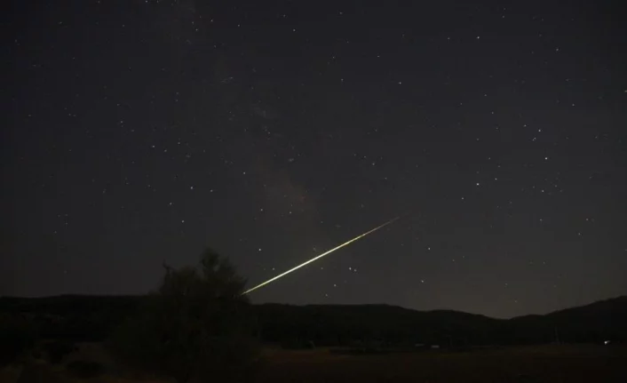 Meteor düşüşü Bursa’da görüntülendi