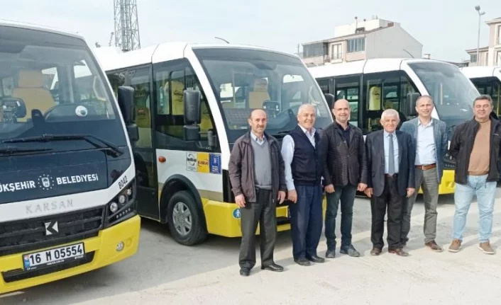 Mustafakemalpaşa’da halk otobüsleri yenileniyor