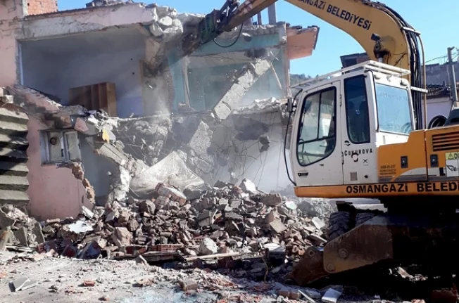 Osmangazi Belediyesi Bina yıkım işi yaptırılacak