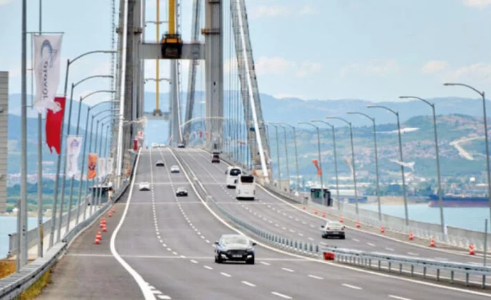 Osmangazi Köprüsü'den günlük geçen ve garanti edilen araç sayısı belli oldu