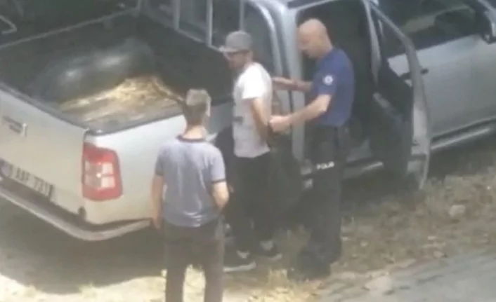 Bursa'da otomobil faresi polise böyle yakalandı