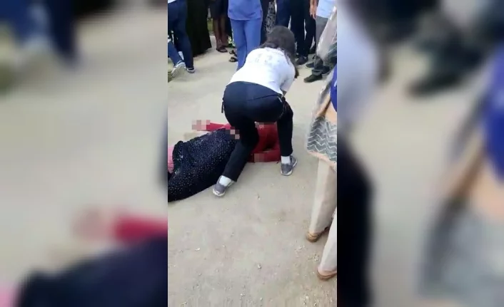 Poliklinik önünde ambulans bekleyen yaralı kadın öldü, vatandaşlar isyan etti