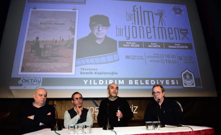 Sanatseverler Kaplanoğlu sineması ile buluştu