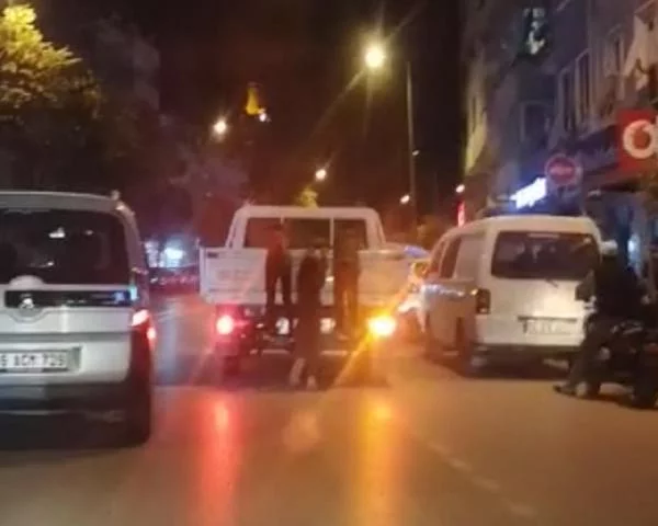 Bursa'da çocukların tehlikeli yolculuğu kamerada