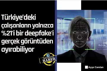 Türkiye’deki çalışanların yalnızca %21'i bir deepfake'i gerçek görüntüden ayırabiliyor